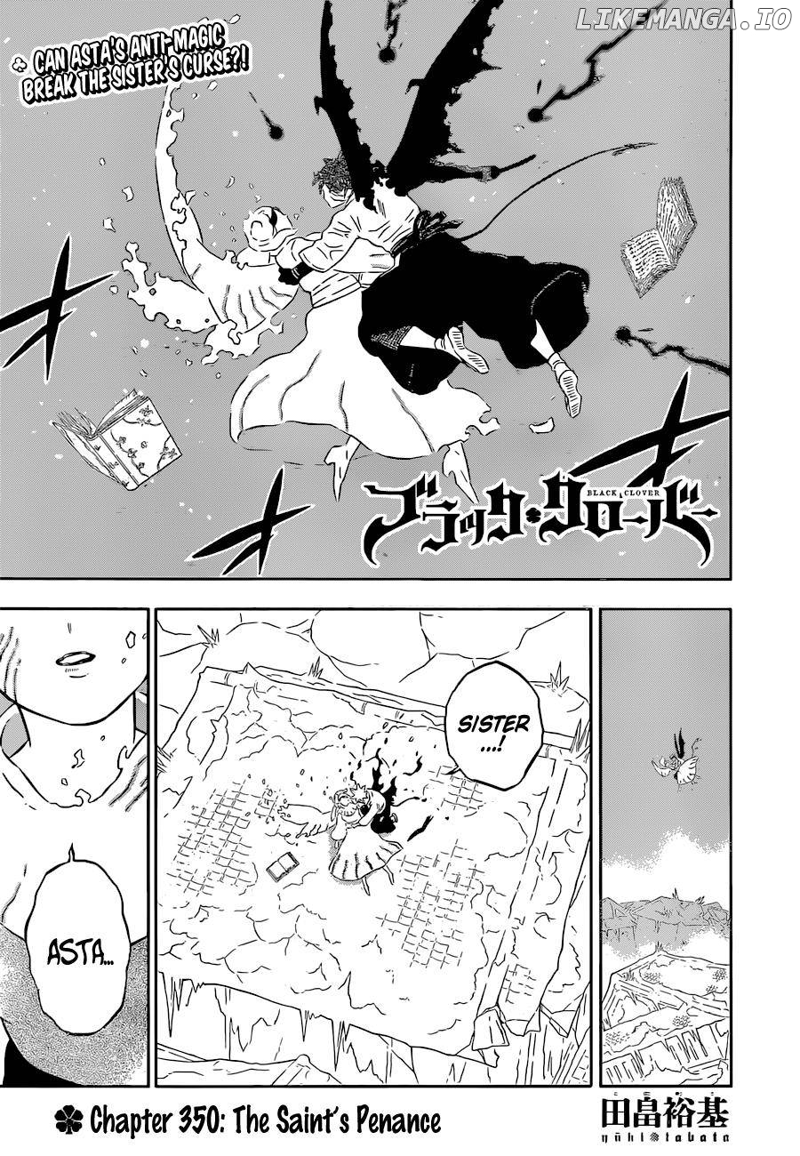 Black Clover chapter 350 image 01